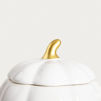 Кружка з кришкою Homla PUMPKIE 600 мл Білий 230763 фото - 3