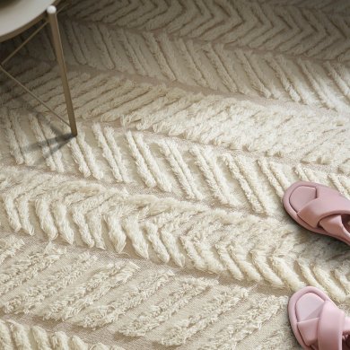 IKEA Килим LOKALGATA 170х240 см Бежевий (ИКЕА ЛОКАЛЬГАТА) 00556221 фото - 5
