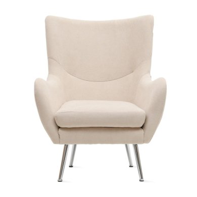 Крісло м'яке Homla SAMMAS Бежевий 211298 фото - 2