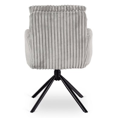 Обеденный стул поворотный Mebel Elit JUNE Velvet Серый ME.JUNE/P/SZTR/K фото - 5