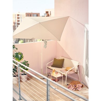 Садова парасоля TVETO 180x145 см Бежевий - 4 IKEA Садова парасоля TVETO 180x145 см Бежевий (ИКЕА TVETÖ) 80468857 фото - 4