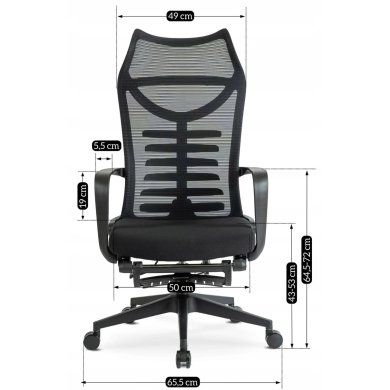 Офісне крісло Mebel Elit ACTON Чорний - 17 Офісне крісло Mebel Elit ACTON Чорний ME.ACTON/CZ/T/FO фото - 17