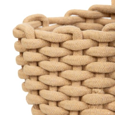 Корзина Homla FLAVIA 26x21 см Бежевый 226996 фото - 3