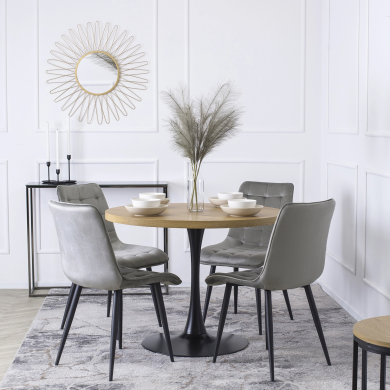 Обеденный стул Mebel Elit GOMEZ Серый ME.GOMEZ/P/V/K фото - 7