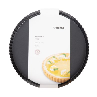 Форма для випікання Homla FEBE 30 см | Чорний - 4 Форма для випікання Homla FEBE 30 см | Чорний 211001 фото - 4
