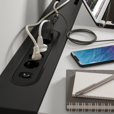 Письмовий стіл MITTZON Білий - 6 IKEA Письмовий стіл MITTZON Білий (ИКЕА МИЦОН) 99527946 фото - 6