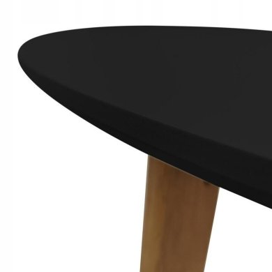 Обеденный стол Kontrast EMMA 80 см Черный - 3 Обеденный стол Kontrast EMMA 80 см Черный 6.06.14942 фото - 3