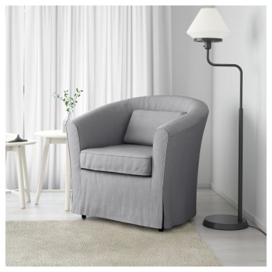 IKEA Кресло мягкое TULLSTA Серый (ИКЕА ТАЛЛСТ) 59284662 фото - 4