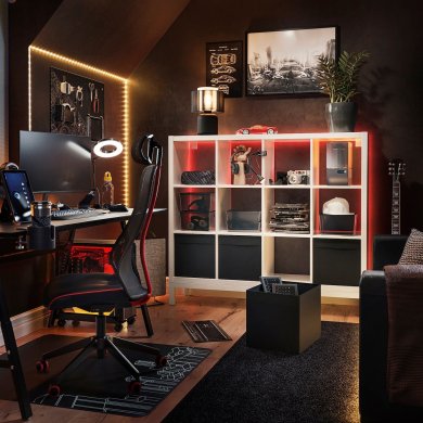 IKEA Стеллаж KALLAX Белый (ИКЕА КАЛЛАКС) 79442694 фото - 9