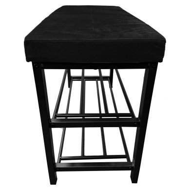 Скамейка для обуви Kontrast LOFT Welur Черный 6.01.83345 фото - 3