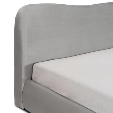 Кровать Mebel Elit BRISTOL Welur 180x200 см Серый ME.BRISTOL/180/P/V/LOZZPOJ фото - 7