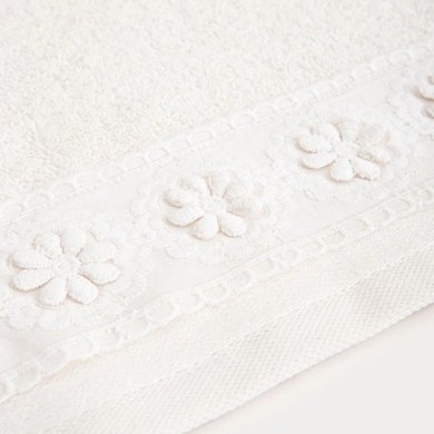 Полотенце для тела Homla RESU 70x130 см Экрю 243402 фото - 3