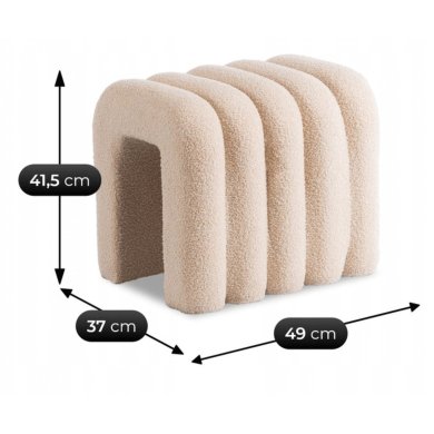 Пуф Mebel Elit PIKSEL Бежевий ME.PIKSEL/KR/TB/PUF фото - 6