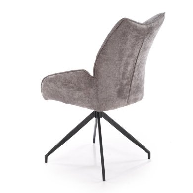 Обідній стілець поворотний Halmar K553 Попелястий V-CH-K/553-KR-POPIELATY фото - 2