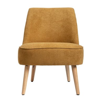 Крісло м'яке Homla SOAL Гірчичний 233396 фото - 3