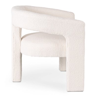 Кресло мягкое Mebel Elit LILLE Boucle Кремовый ME.LILLE/KR/TB/FW фото - 4
