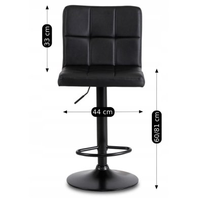 Барний стілець Mebel Elit NERO 2 Чорний ME.NERO/CZ/CZ/E/H фото - 12