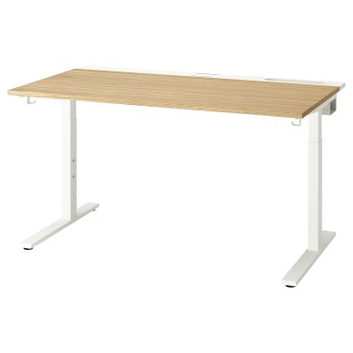 IKEA Письмовий стіл MITTZON Дуб (ИКЕА МИЦОН) 99528130