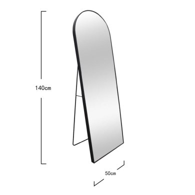 Дзеркало Homla ELORA 50x140 см Чорний 222055 фото - 7