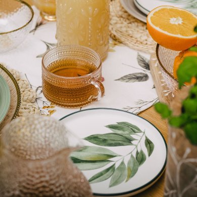 Десертна тарілка Homla BLYDE 20 см Принт 203305 фото - 7