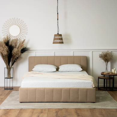 Кровать Mebel Elit CHRISTIAN Welur 160x200 см Бежевый - 12 Кровать Mebel Elit CHRISTIAN Welur 160x200 см Бежевый ME.CHRISTIAN/160/BZ/T/LOZ фото - 12