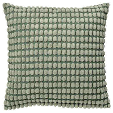 IKEA Декоративная наволочка SVARTPOPPEL 50х50 см Зеленый (ИКЕА СВАРТПОППЕЛЬ) 00543016