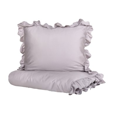 Комплект постельного белья Homla SELIN 200x220 см Серый 161067