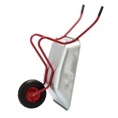 Садовая тележка Garden Line 120 л Серебристый HAT0633 фото - 5