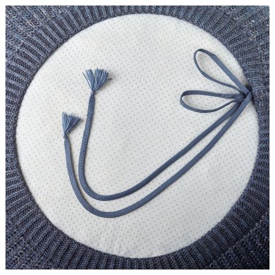 IKEA Пуф SANDARED Темно-синий (ИКЕА АВСТРИЯ) 50363970 фото - 2