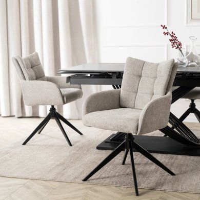 Обеденный стул поворотный Mebel Elit JULY Серый ME.JULY/P/T/K фото - 5