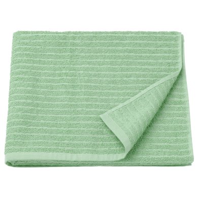 IKEA Полотенце для тела VAGSJON 70x140 см Светло-зеленый (ИКЕА ВАГСЁН) 70609669