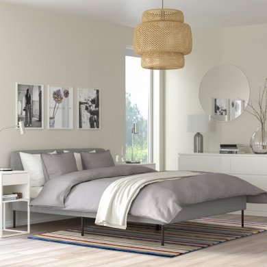 IKEA Ковер ELLJUSSPAR 170x240 см Разноцветный (ИКЕА ЭЛЬЮСПАР) 60541477 фото - 3