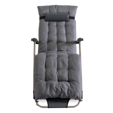 Складаний шезлонг Mebel Elit EDISON Сірий ME.EDISON/P/T/LOZ фото - 2