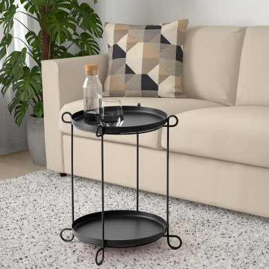 Журнальный стол LIVELYCKE Черный - 2 IKEA Журнальный стол LIVELYCKE Черный (ИКЕА ЛИВЛИККЕ) 90564009 фото - 2