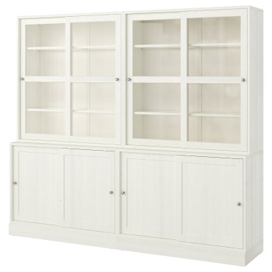 IKEA Комбинация витрин HAVSTA (ИКЕА ХАВСТА) 69276869