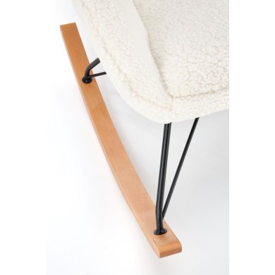 Крісло-качалка м'яке Halmar Liberto-2 Бежевий V-CH-LIBERTO_2-FOT-KREMOWY фото - 8