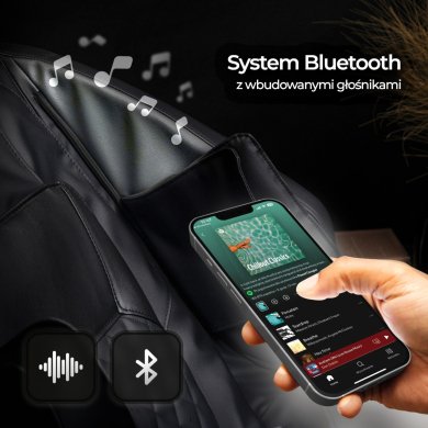 Крісло масажне Mebel Elit PX PRO MAX Чорний - 24 Крісло масажне Mebel Elit PX PRO MAX Чорний ME.PXPROMAX/CZ/E/FW фото - 24