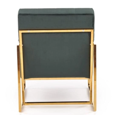 Кресло мягкое Halmar Prius Темно-зеленый - 5 Кресло мягкое Halmar Prius Темно-зеленый V-CH-PRIUS-FOT-C.ZIELONY фото - 5