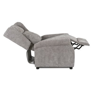 Кресло мягкое раскладное с реклайнером Mebel Elit SIMON 2 Серый ME.SIMON2/P/T/FW фото - 8