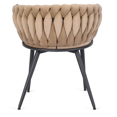 Обеденный стул Mebel Elit EMPOLI Welur Бежевый - 4 Обеденный стул Mebel Elit EMPOLI Welur Бежевый ME.EMPOLI/BZ/V/K фото - 4