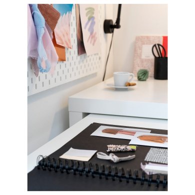 IKEA Письменный стол MALM Белый (ИКЕА МАЛЬМ) 70214192 фото - 14