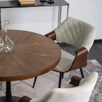 Обідній стілець Mebel Elit DAKOTA Welur Бежевий ME.DAKOTA/BZ/O/V/K фото - 7