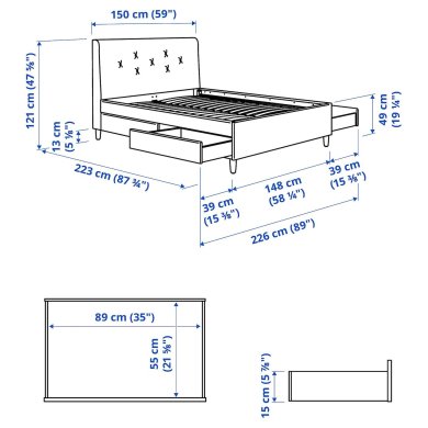 IKEA IDANAS (ИКЕА ИДАНАС) 40447169 фото - 8
