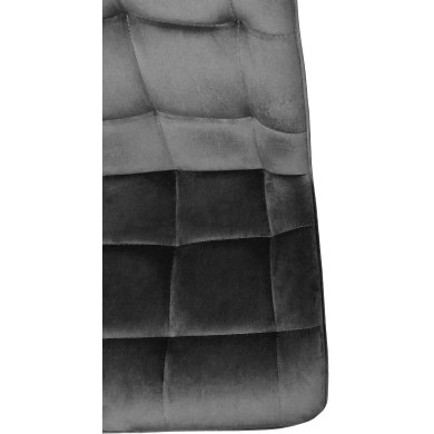 Обідній стілець Signal Chic Velvet Сірий CHICVZLSZ фото - 6