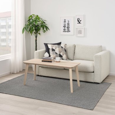 IKEA Ковер TIPHEDE 155x220 см Серый (ИКЕА TIPHEDE) 20470047 фото - 10
