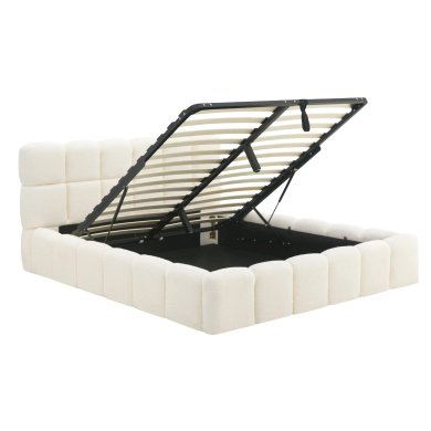 Кровать Mebel Elit MURACJA Boucle 160x200 см Кремовый ME.MURCJA/160/KR/TB/LOZZPOJ фото - 3