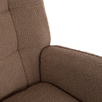 Кресло-качалка мягкое Mebel Elit JACKSON Boucle Коричневый ME.JACKSON/BR/CZ/TB/FW фото - 7