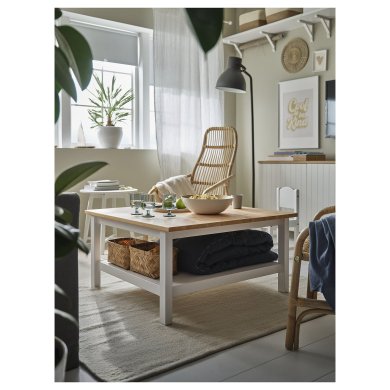 Журнальный стол HEMNES Дерево - 12 IKEA Журнальный стол HEMNES Дерево (ИКЕА ХЕМНЭС) 30413495 фото - 12