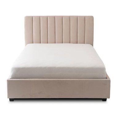 Кровать Mebel Elit MARI Welur 120x200 см Бежевый ME.MARI/120/KR/V/LOZZPOJ фото - 5