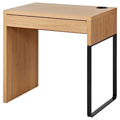 IKEA Письменный стол MICKE Дуб (ИКЕА МИКЕ) 20351742